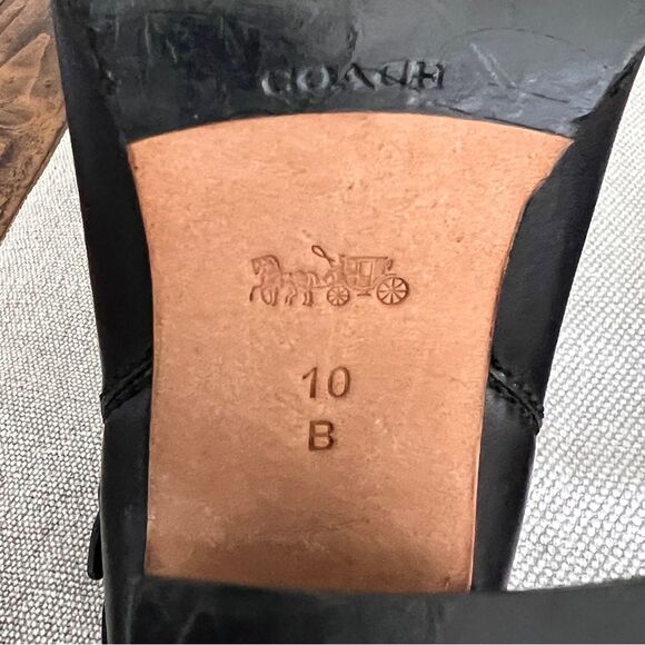 COACH Jackson Leather Ankle Boots
Size 10 - Picture 10 of 10